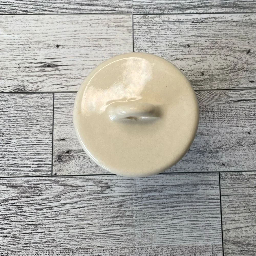 Antique 1920s Ceramic Egg Coddler Screw Top- No. 636774 Patent No.49405 - Picture 2 of 7